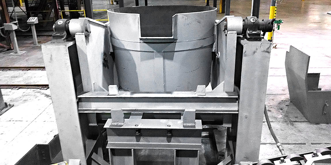 Industrial machinery in factory setting