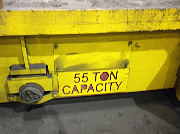 Heavy-duty machinery, 55-ton capacity